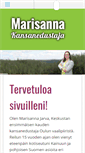 Mobile Screenshot of marisanna.fi